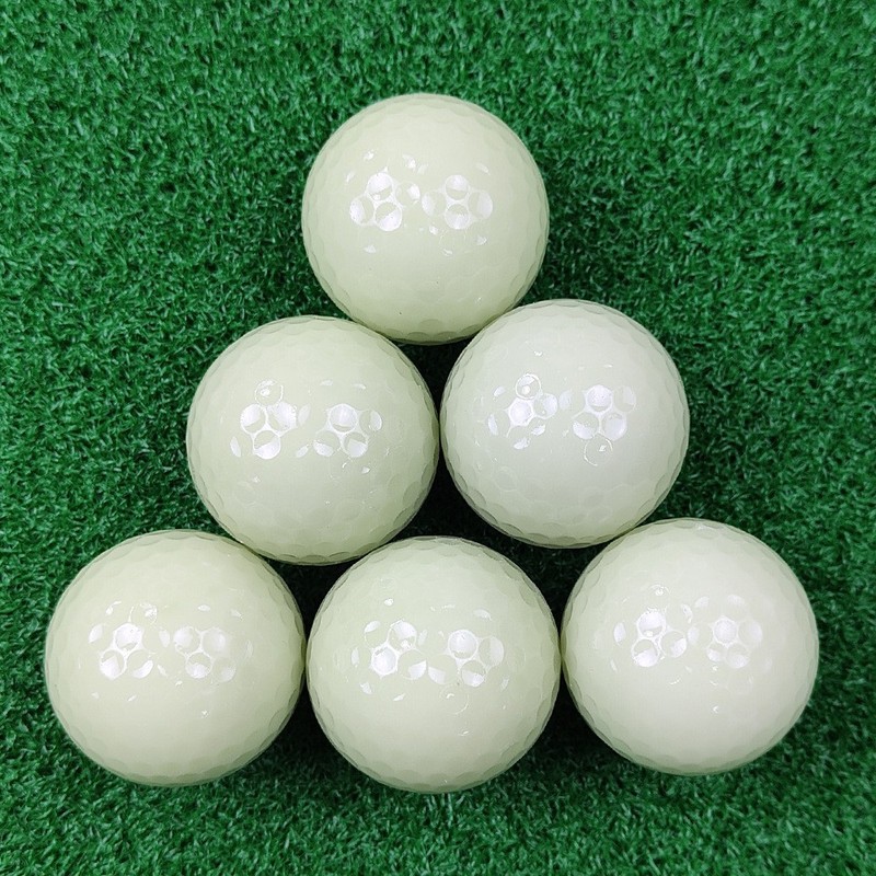 国境を越えた売れ筋ゴルフ発光ボールナイトトレーニング蛍光ボール自動発光ボールゴルフ二層発光ボール|undefined