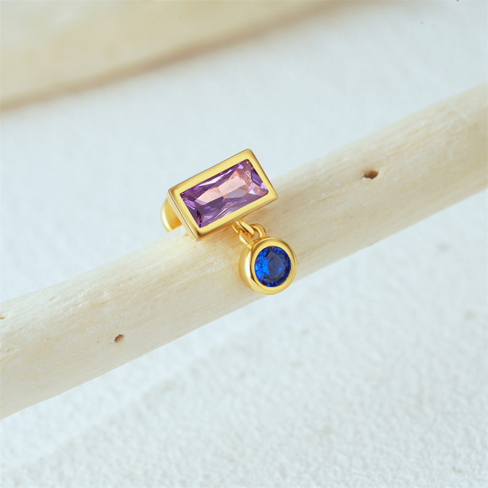 2g Weight Zircon Inlay Material Ear Studs Classification 1 Piece Quantity Daily, Street Occasion 925 Sterling Silver Material Geometric Pattern Women's Gender Plating Design Casual, Simple Style Style 1 Piece Ear Cartilage Rings & Studs Casual Simple Style Geometric 925 Sterling Silver Plating Zircon 24