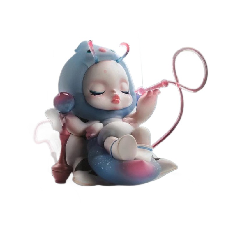 La serie de cajas ciegas de la serie Wonderland de los días laborables manejan a mano el soñador de temperatura skullpanda Trend Motherland Edition