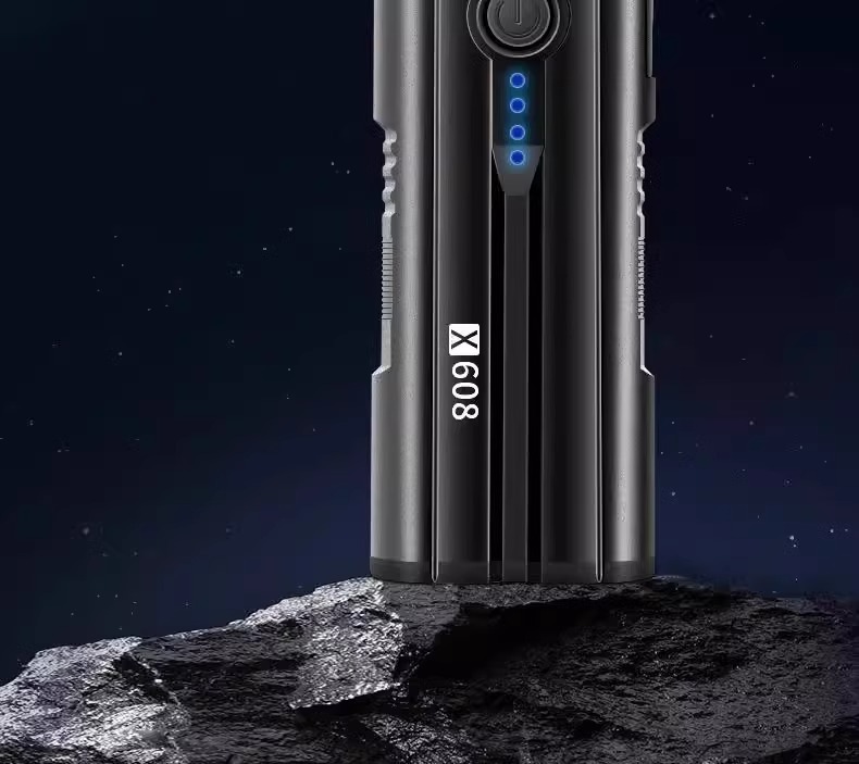 Strong Light Led Flashlight X608 Outdoor Strong Magnetic Long-Lasting Auto Repair Work Light Camping Light Rechargeable