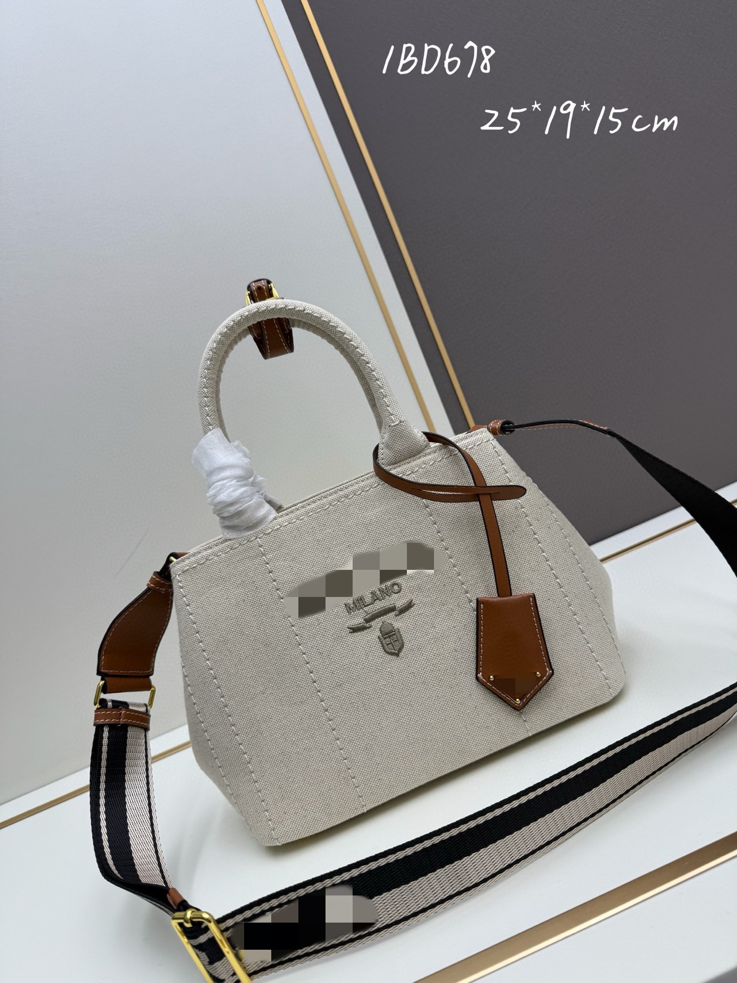 2025 nuevo bolso femenino moda todo fósforo lona letra tote bolso casual de mensajero de un solo hombro