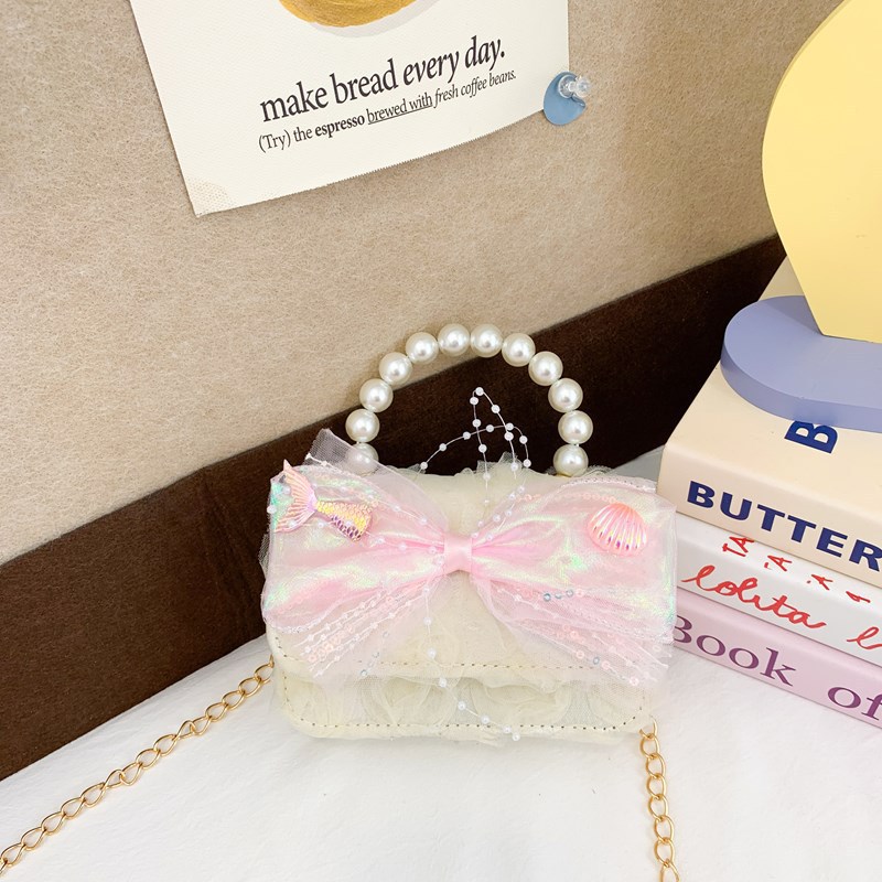 Nuevo bolso de chicas moda lindo caricatura peluche niños un hombro princesa mochila bolso en línea niña pequeña bolsa