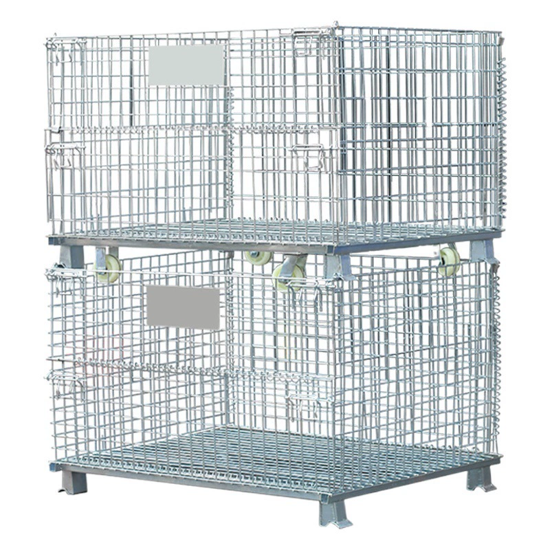 Складская клетка для хранения, складная железная рама, складская клетка-бабочка, логистический прицеп, коробка для оборота, железная клетка, складская полка, клетка для хранения грузовика