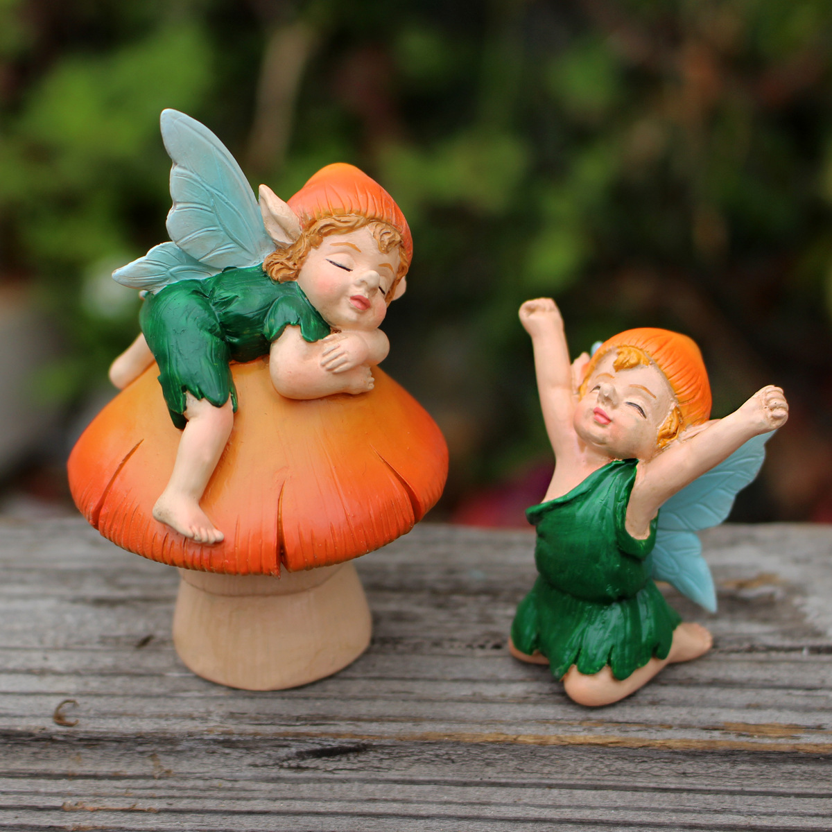 Garden ornaments landscaping courtyard decoration mushroom balcony layout homestay villa outdoor outdoor creative decoration terrace