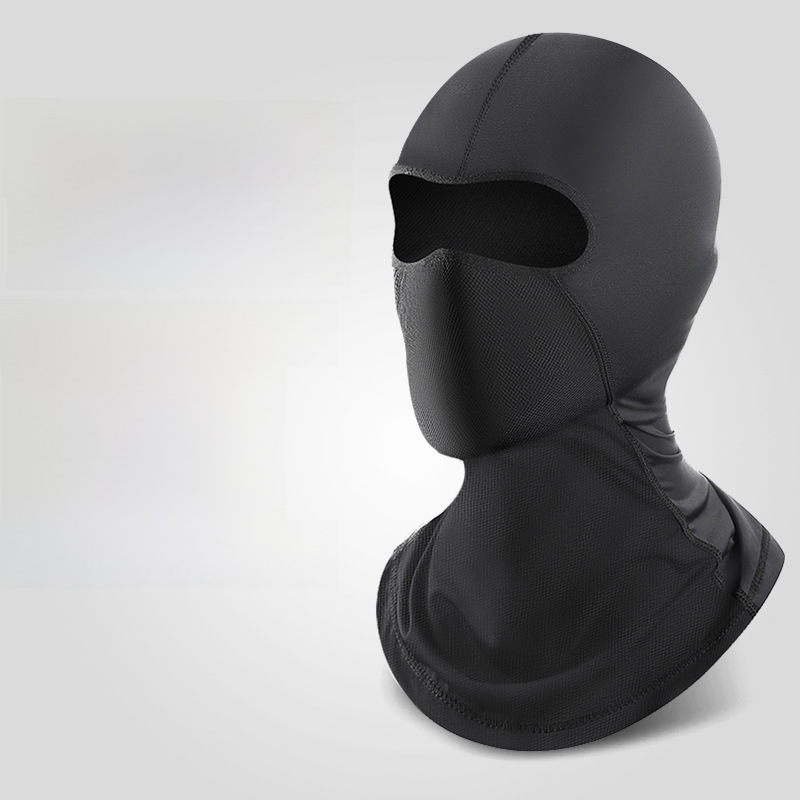 Summer Sun Protection Ice Silk Hood for Outdoor Sports and Cycling, Sweat-Absorbent, Quick-Drying, Breathable Mask, Motorcycle Helmet Lining Cap