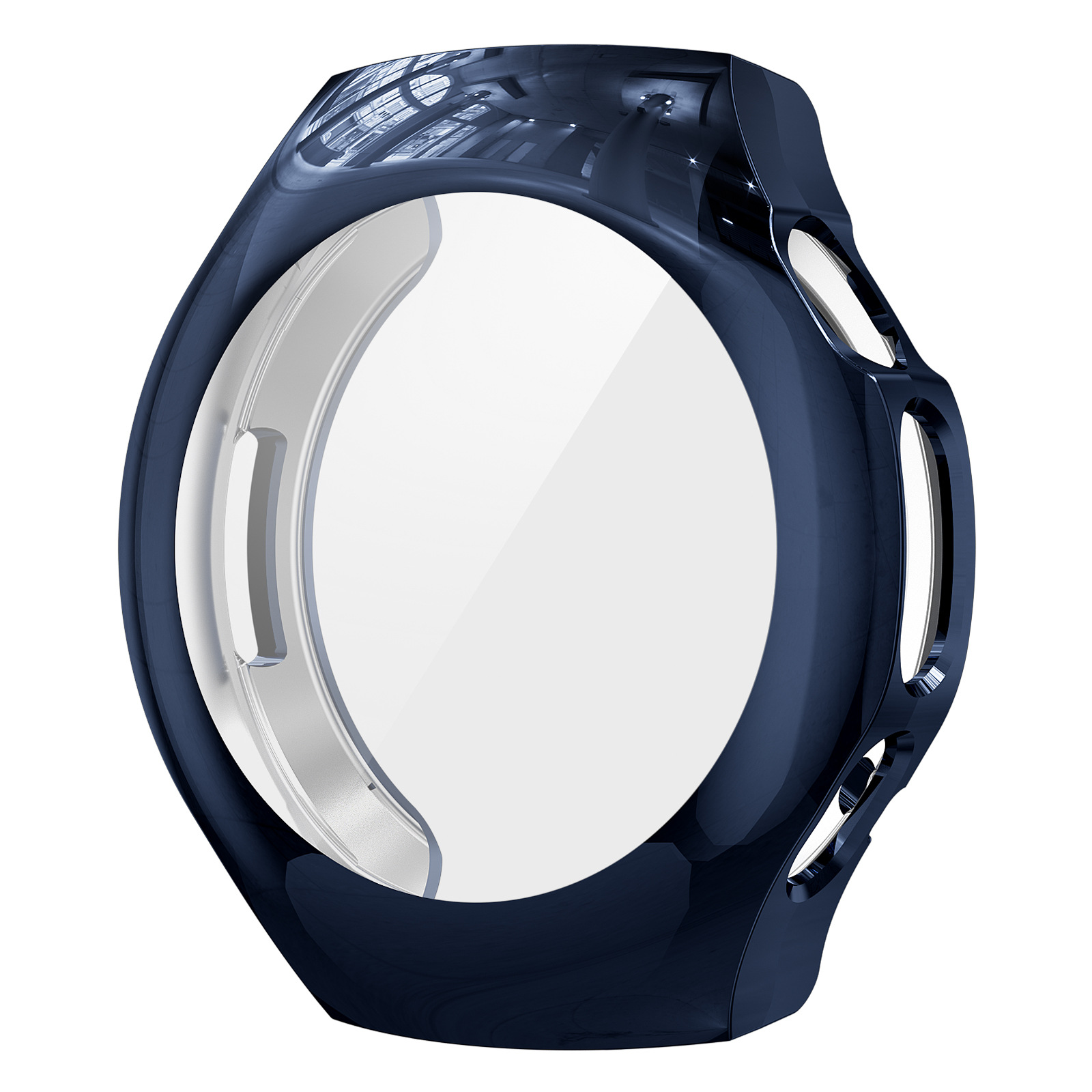 The new product is suitable for the HUAWEI Watch5 protective case. The Huawei Watch5 watch features a fully covered electroplated TPU case undefined