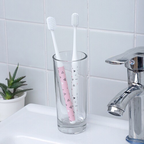 Soft-bristle toothbrush for oral cleaning for adults, ladies, men and couples, household medium-bristle ultra-fine small head, high-end wholesale