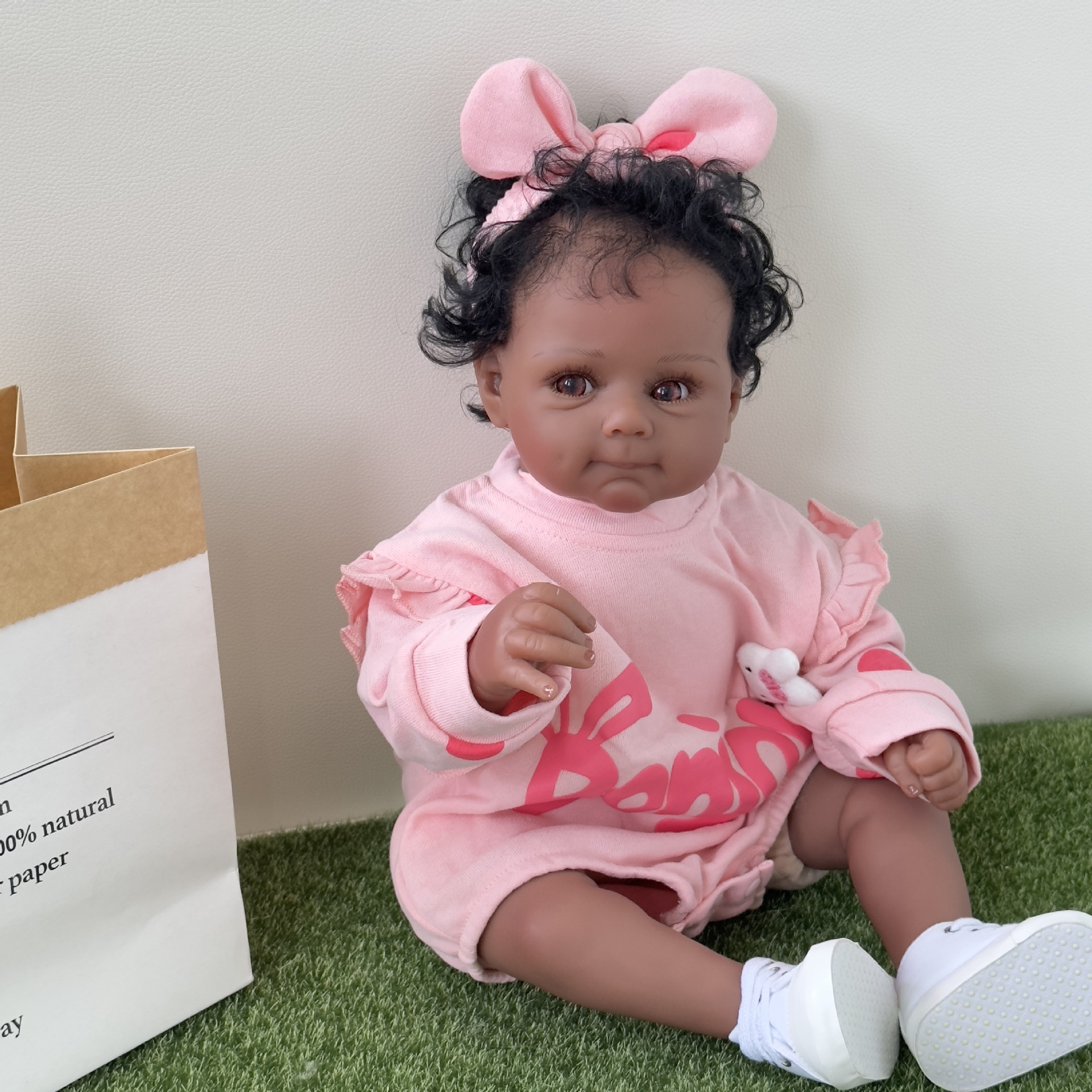 50cm tela cuerpo simulación bebé renacido muñeca Julietta transfronteriza e-commerce suministro de una sola pieza de entrega image 5