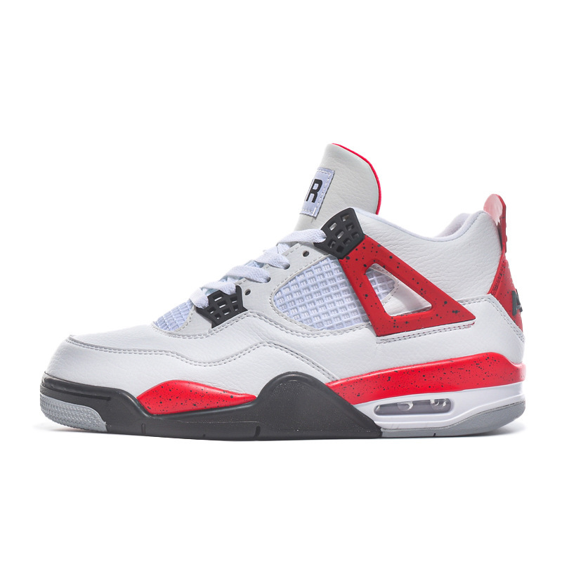 Putian zapatos correctos AJ4 aire acolchado zapatos de baloncesto para hombres zapatos de mujer zapatos de pareja Joe4 volumen de carrera