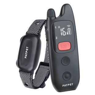 Patpet Amazon Dog Training Device Dog Remote Control Pet Bark Control Device Smart Electronic Collar Pet Dog