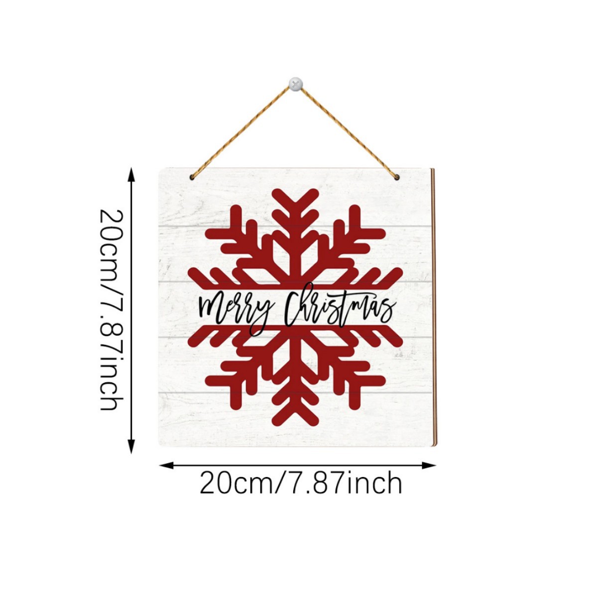 Transfronterizo temu explosión decoración del hogar invierno elementos de Navidad logotipo de madera de Navidad decoración creativa