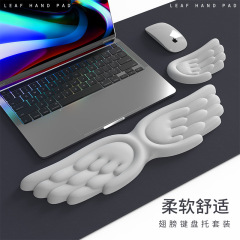 キーボードの腕の腕の腕のコンピュータの手の機械のキーボードの手の腕の手の女性のシリコンの記憶綿のマウスのパッド