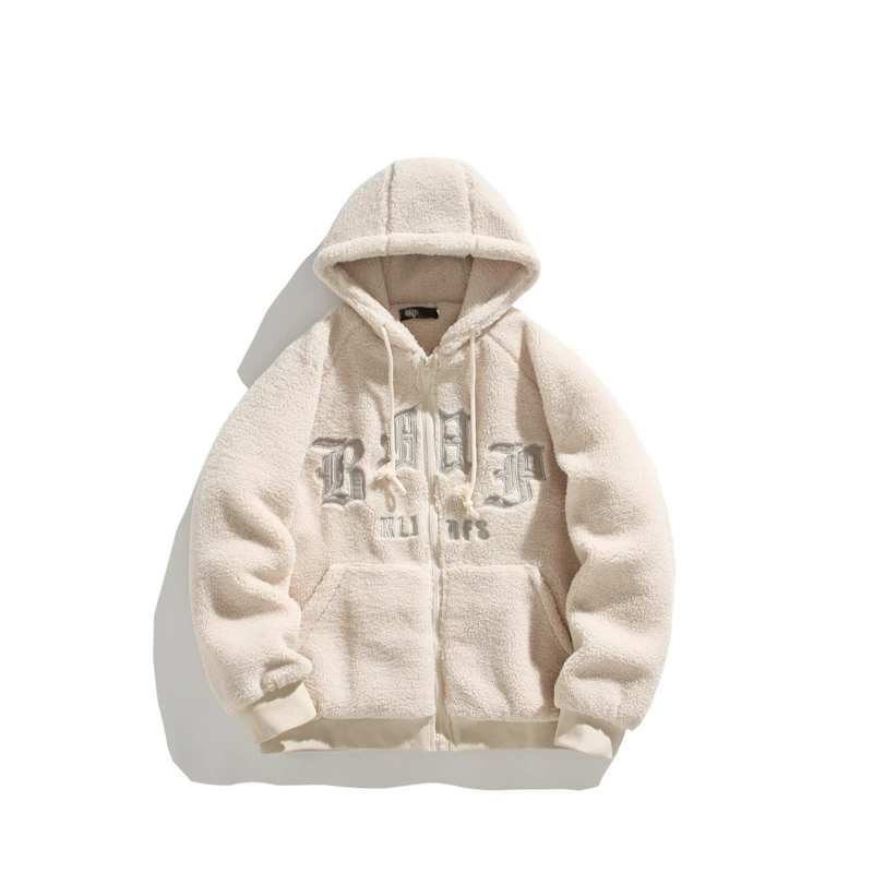 Demi-season patch with hood, jacket, 2023, plus size, increased thickness