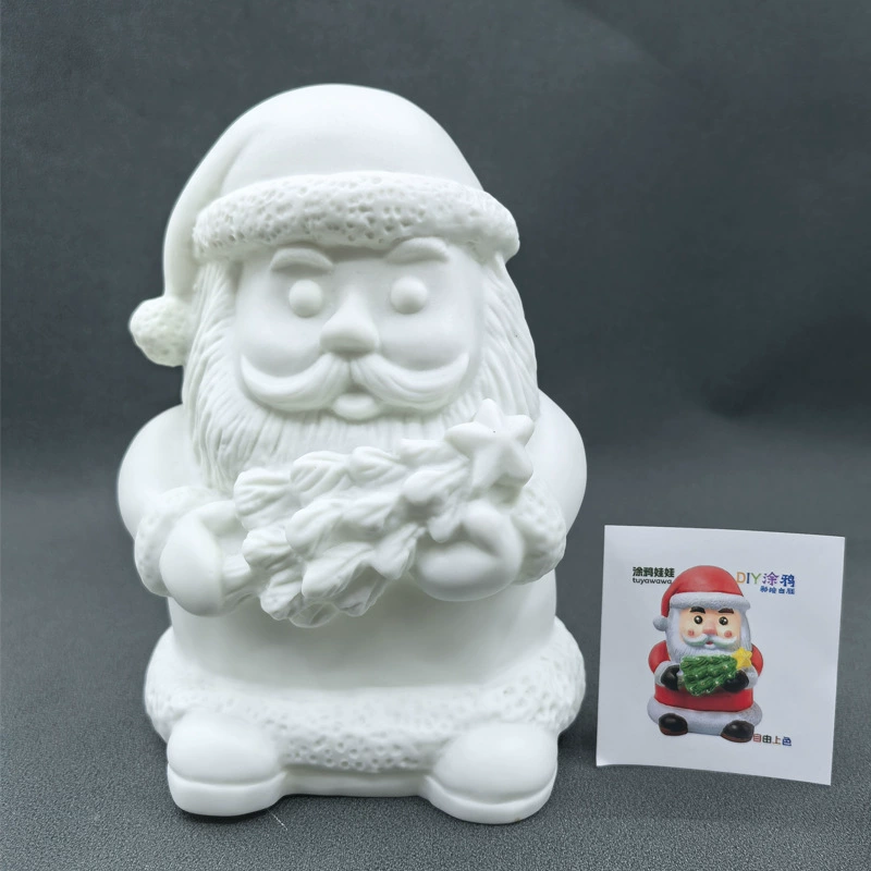 DIY Paintable Doll (Plastic) — Unpainted White Embryo, Multiple Characters, 16–26 cm