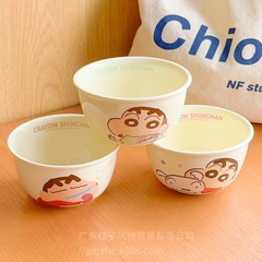 クレヨンしんちゃん飯碗家庭用陶磁器食事碗かわいい子供専用スープ碗高顔値漫画小碗食器