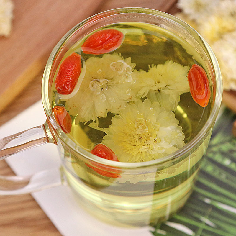 卉源堂 白菊花 黃山貢菊 七月菊 太陽菊 花草茶 菊花茶 散裝批發