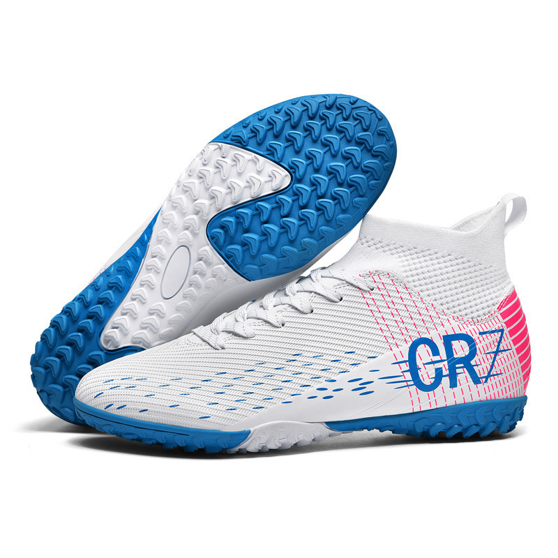 Zapatillas de Fútbol de Piel TF AG de TPU, Ligeras