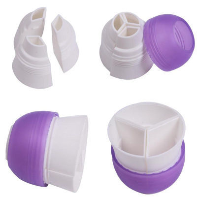 Baking cake/3-hole 3-color frosting bag converter Three-color frosting tip converter DIY dessert decoration