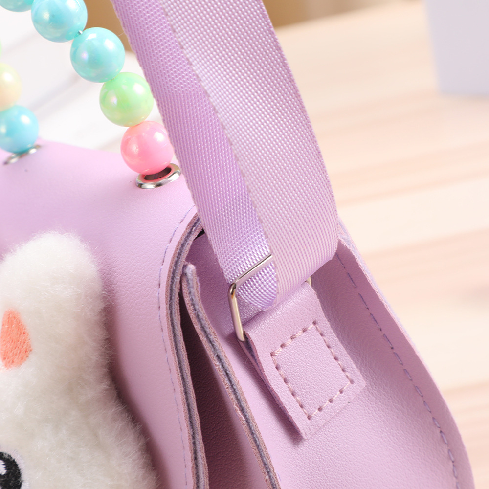 Nuevo monedero para niños Moda linda bandolera Aisha Little Princess Pearl Monedero portátil al por mayor