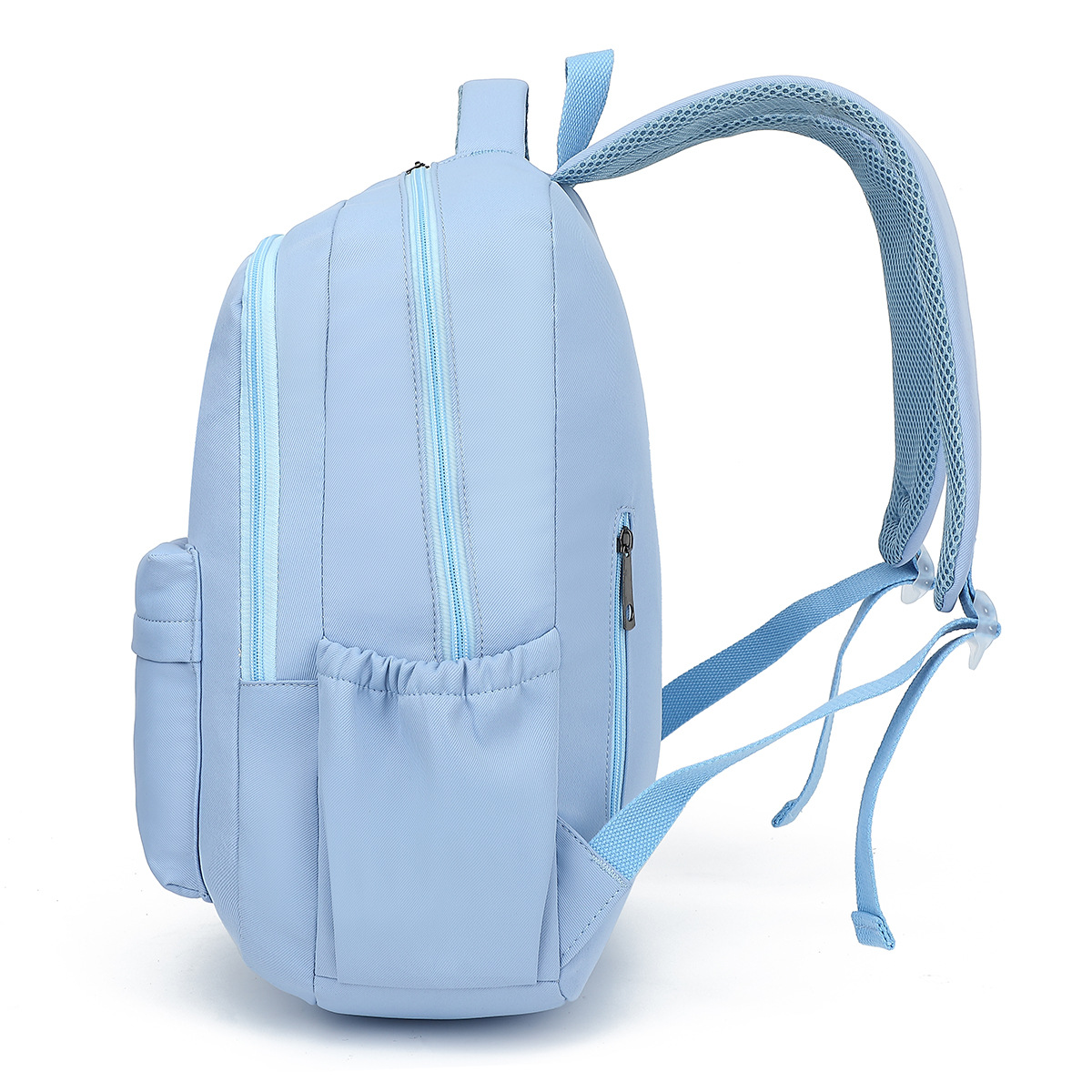 Wasserdicht 20 Zoll Einfarbig Schule Täglich Schulrucksack display picture 34