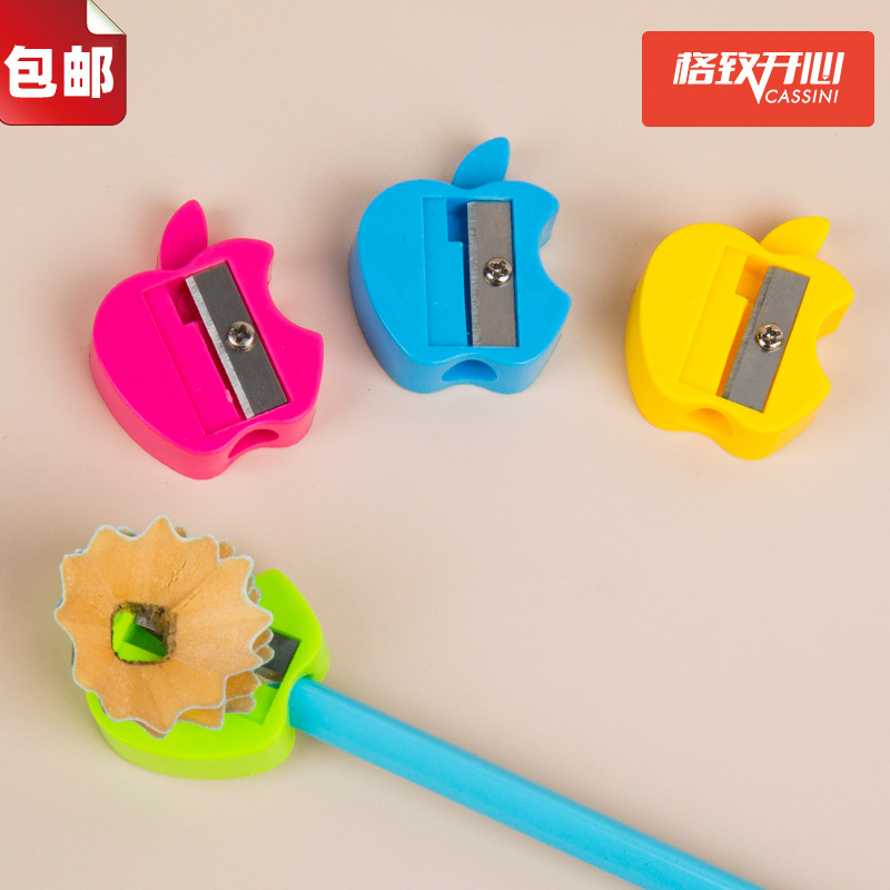 Los niños de dibujos animados sacapuntas 48 tubo Sacapuntas de lápiz de acero de aleación divertido sacapuntas regalo del estudiante