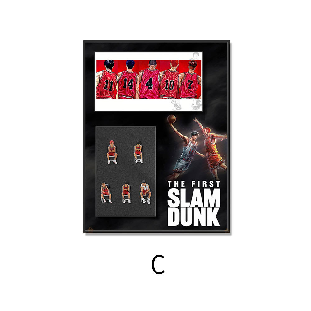 Slam Dunk moda hecha a mano pintura decorativa hecha a mano pintura real salón sofá Fondo dormitorio pasillo colgante pintura