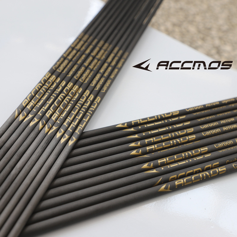 Bow and arrow pure carbon arrow pole four-wire kite pole practice arrow pole composite recurve traditional straight bow self-made DIY