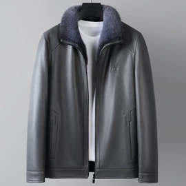 男式真皮皮衣;女式皮衣;男式皮草