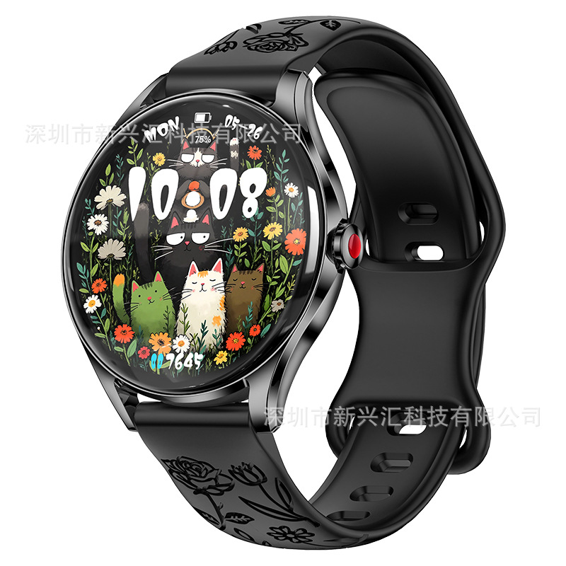 New 466*466 High-Definition Amoled Spherical Screen Women's Smart Watch Exquisite, Compact and Fashionable Women's Watch