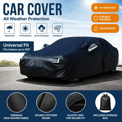 Car clothing — Sunshade, Full Car Cover