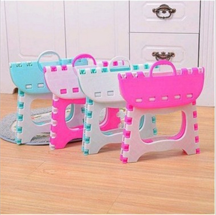 Taburete plegable de plástico engrosada banco pequeño niños adultos al aire libre silla plegable portátil silla pequeña silla taburete