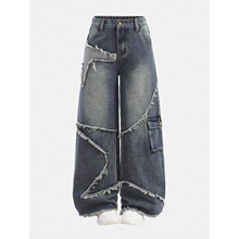 J 37274 Cargo Jeans for Women Ůʿ��װ�� ŷ���羳����ѷ