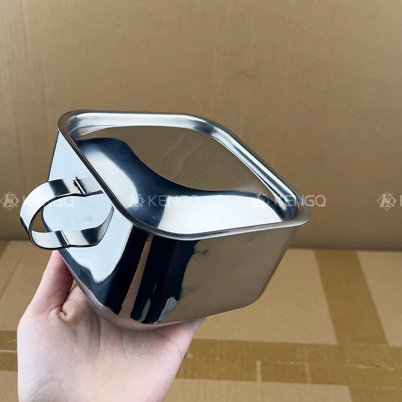 [De alemán] cuenco de acero inoxidable 316, cuenco para comer para bebé de calidad alimentaria, cuenco para huevos y fideos instantáneos con asa, cuenco multiusos