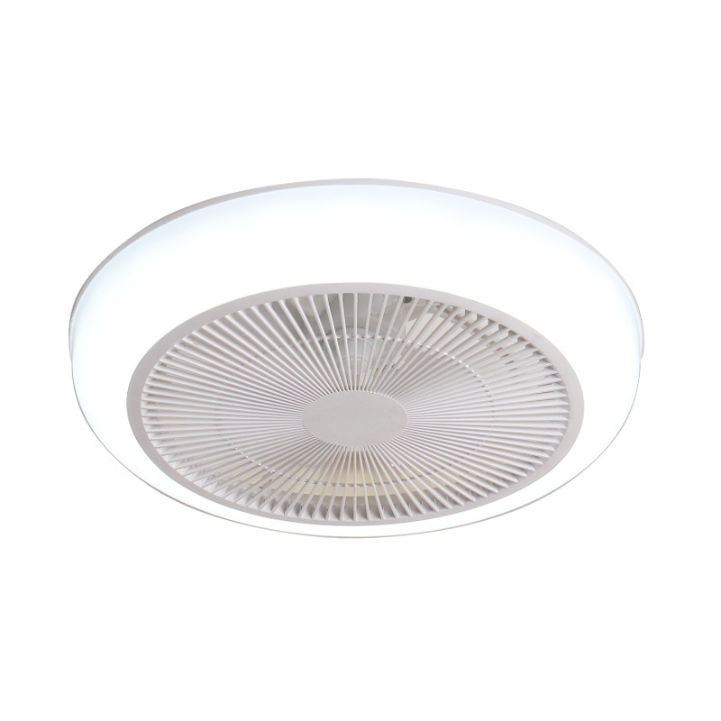 Ventilador de Techo con Luz 110V de Plástico PC con Control Remoto para Dormitorio