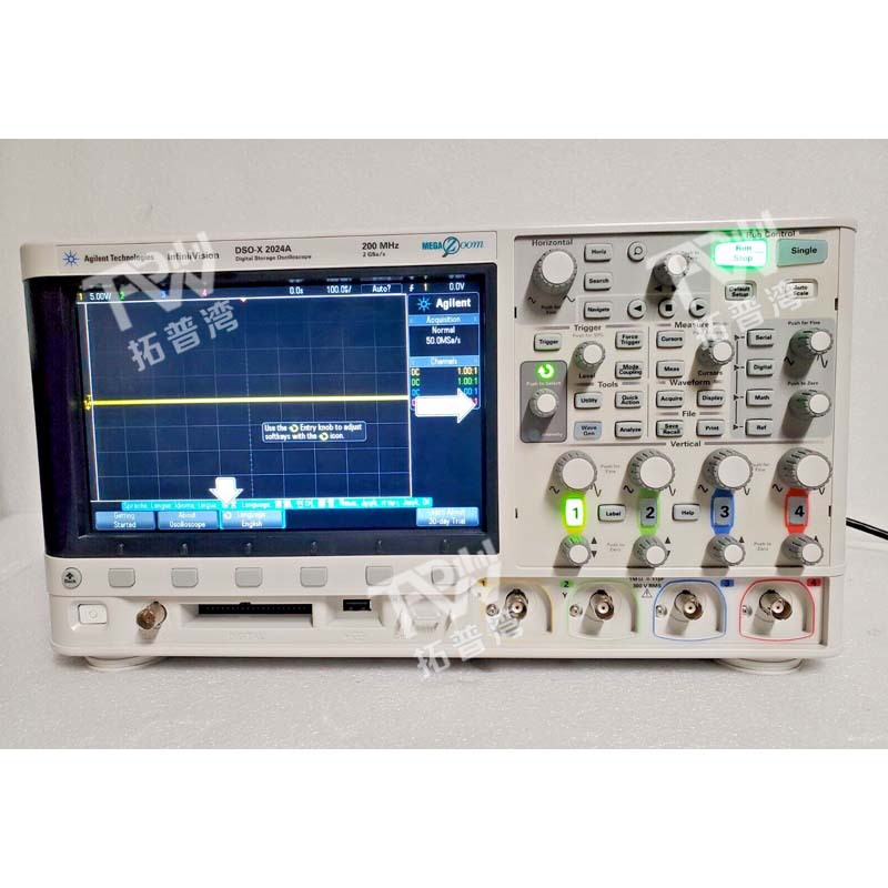 Agilent 安捷伦 DSOX2024A 数字示波器 200 MHz 4 个模拟通道