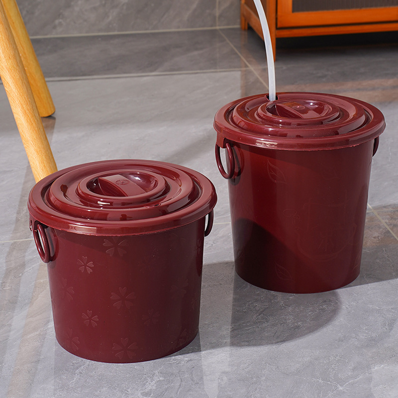 茶水桶塑料带盖茶渣桶家用茶叶过滤渣分离垃圾桶茶具配件排废水桶
