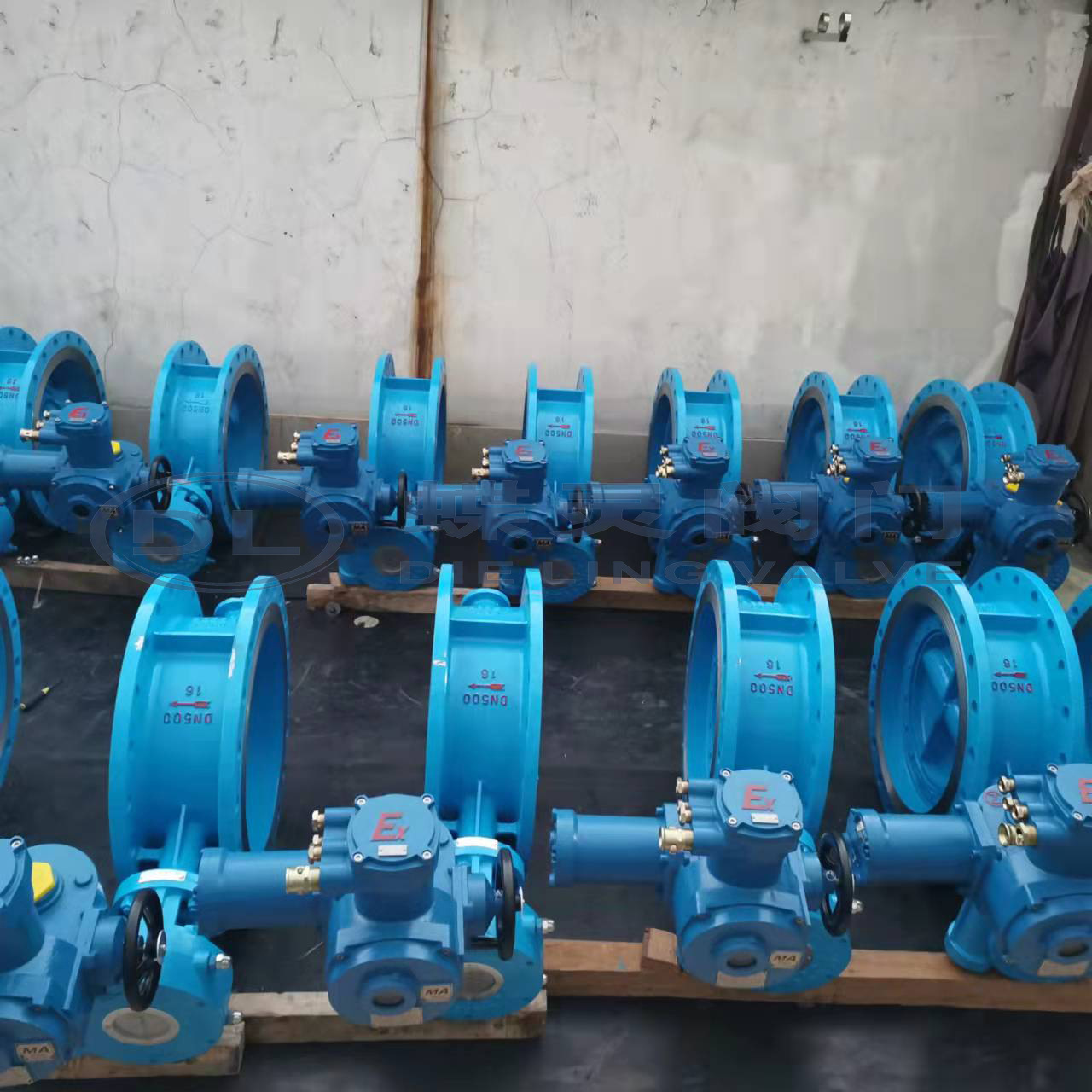 隔爆电动瓦斯阀 矿用瓦斯MAD943H-25C煤安型防爆电动蝶阀DN300