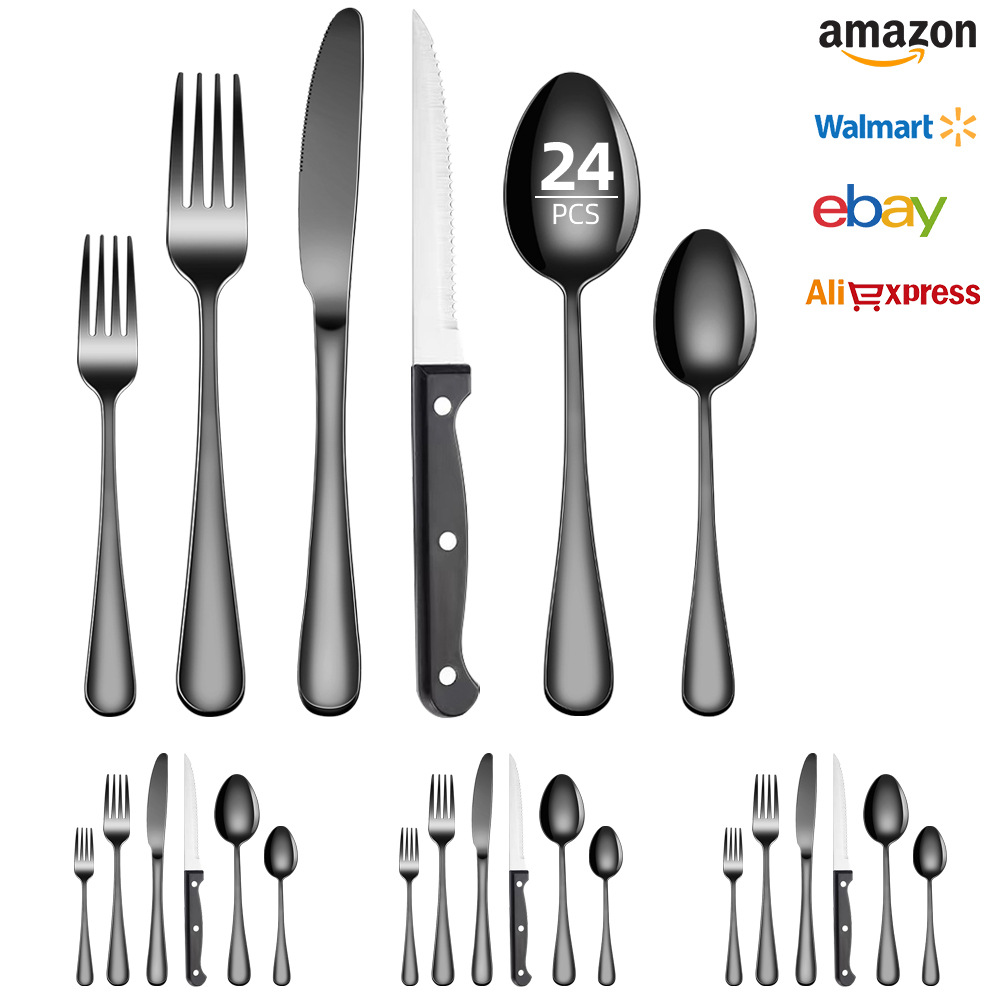 1010-블랙(24개 세트)