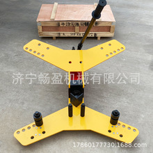 手动液压弯排机 平弯立弯两用弯曲机SWP铜铝铁排扁铁铝排折弯机