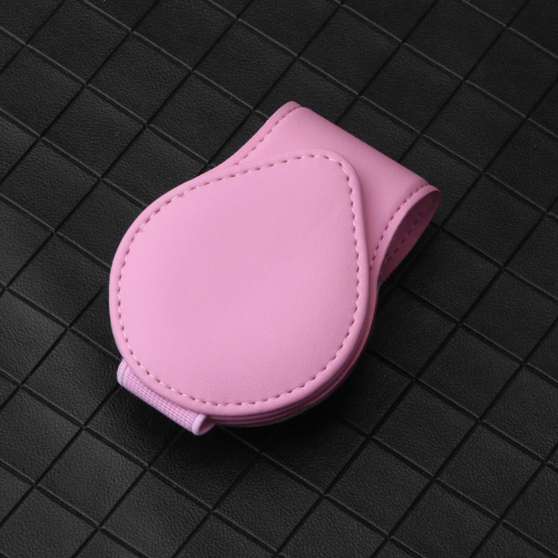 Multifunctional Magnetic — Qìchē Car Glasses Clip/Bill Clip - pink