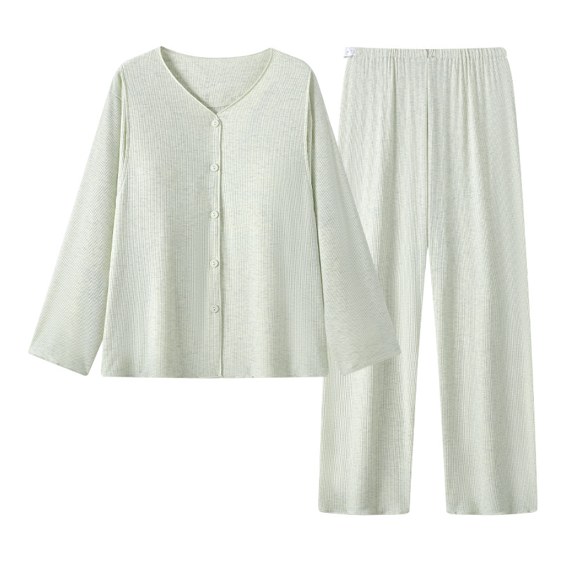 初喜モーデール妊婦パジャマ胸パッド付き産婦出産待ち服