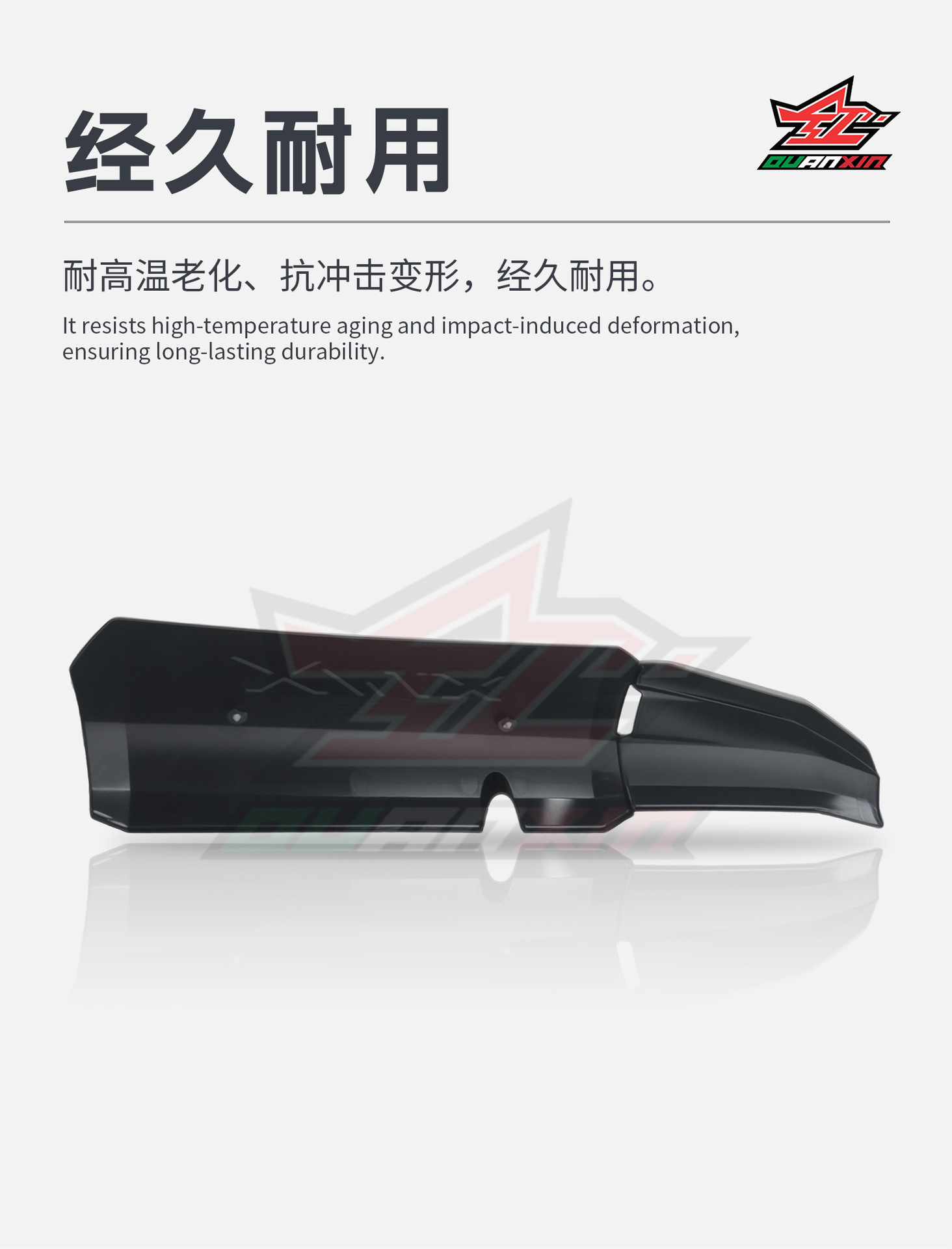 New Applicable Yamaha 17-23 Xmax300 Modified Parts Exhaust Pipe Cover Car Shell Carbon Fiber Pattern Water Transfer Printing
