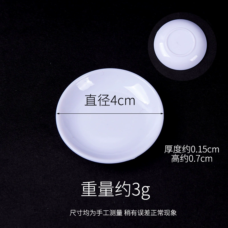 Small realistic tableware, food play, toy, DIY