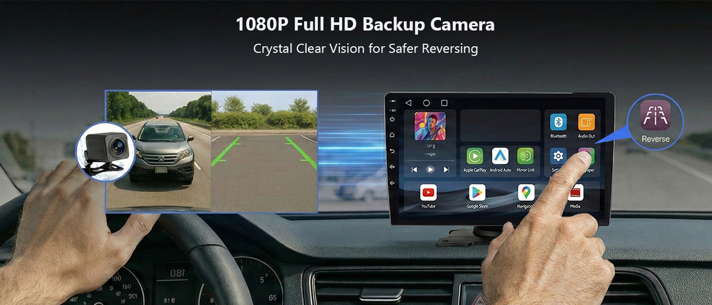 Cross-Border Portable Gps Navigation Android Carplay 7inch / 9inch Wifi Version Bluetooth Supports Netflix