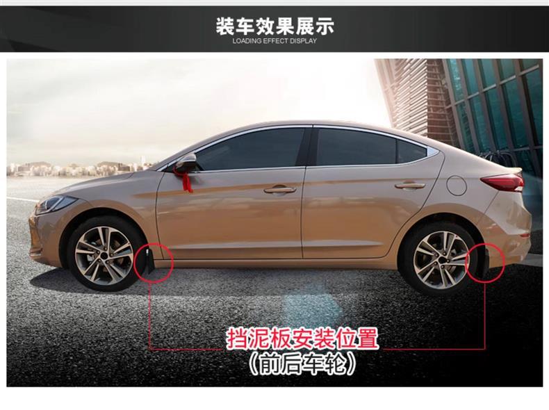 Specifically designed for Chery Explore 06 JAECOO J7 Yueye Edition Urban Edition mud flaps Explore 06 CDM mud flaps