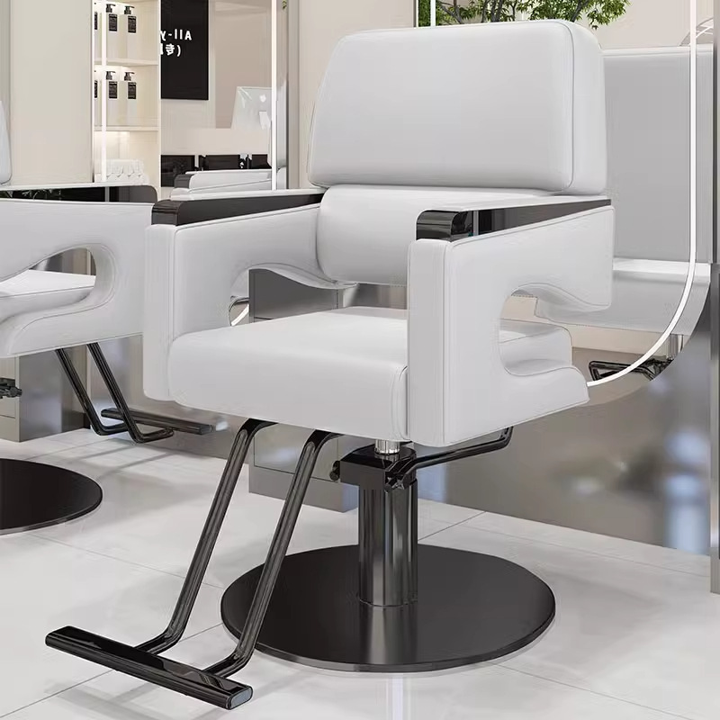 Red famosa nueva silla de peluquería silla de salón de peluquería especial elevación giratoria de moda corte de cabello asiento de permeación image 34