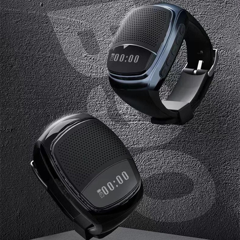 腕時計 Bluetooth スピーカー アウトドア スポーツ ランニング ポータブル カード オーディオ 手首防水ブレスレット サブウーファー 音楽|undefined