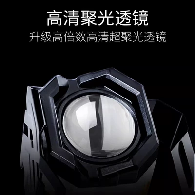 Motorcycle Spotlight High-Brightness Flashing Integrated | Motorcycle headlights, headlights