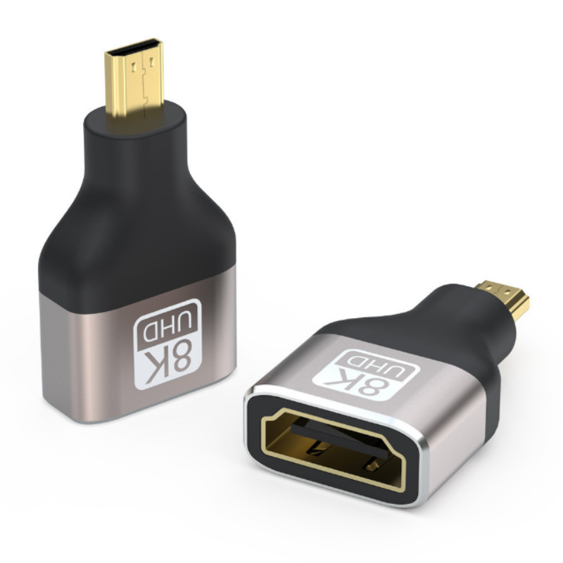 8K60hz 超高精細 HDMI アダプターからミニ/マイクロ 90 度オス - メス HDMI 延長ケーブル アダプター|undefined