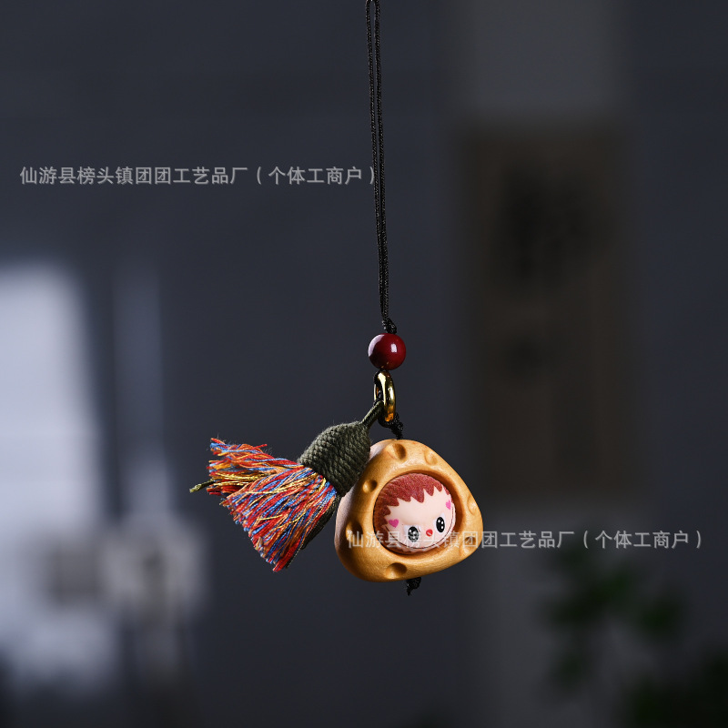 ゴールデンサンダルウッドカボチャラブブ文遊びブレスレットブレスレットファッションジュエリーアクセサリーホームオフィスデスクかわいい小さな装飾品|undefined